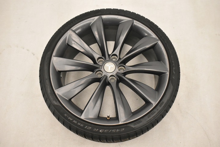 RUEDAS TESLA MODELO S 8,5X21 ET40 NEUMÁTICOS INVIERNO PIRELLI 6005868-00-E 6005868-01-E 