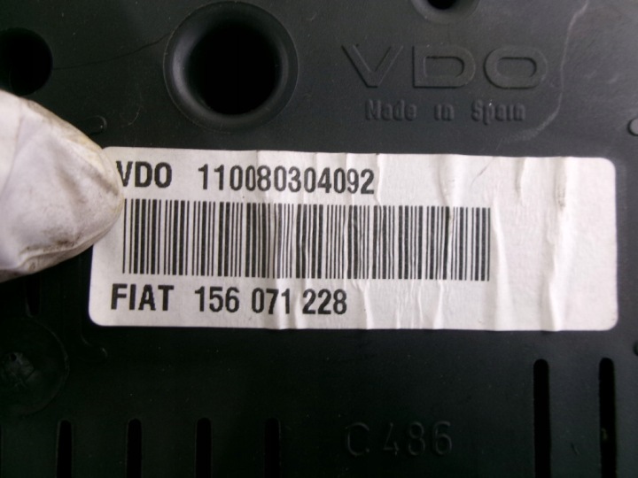 ALFA ROMEO 147 I LIFT 1.9JTDM COMPTEUR TABLEAU DE BORD VDO 156071228 347TYS