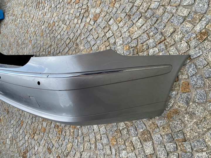 MERCEDES 211 E CLASSE LIFT PARE-CHOCS CHROME ARRIÈRE BERLINE 2118800740 ORIGINAL