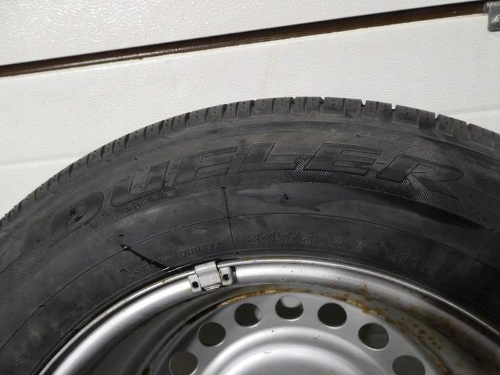 VW AMAROK LLANTA ZAPAS BRIDGESTONE 17 2H001027H 