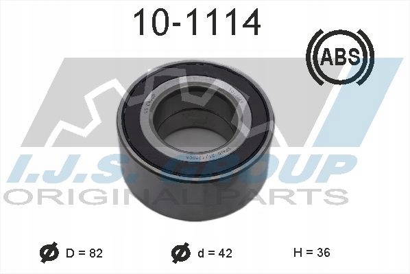 BEARING HUB WHEELS 10-1114R IJS GROUP 