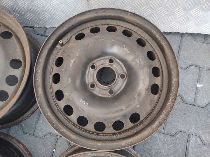 LLANTA DE ACERO 4 PIEZAS 5X110 6,5JX16 FI65,1 VECTRA C ZAFIRA B ASTRA H 