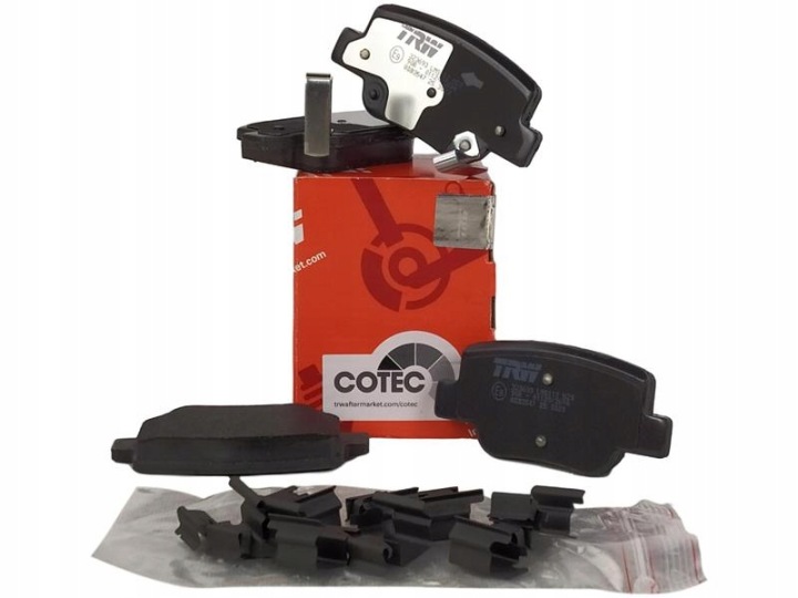 TRW GDB3547 KIT PLAQUETTES FREINS FREINS TA