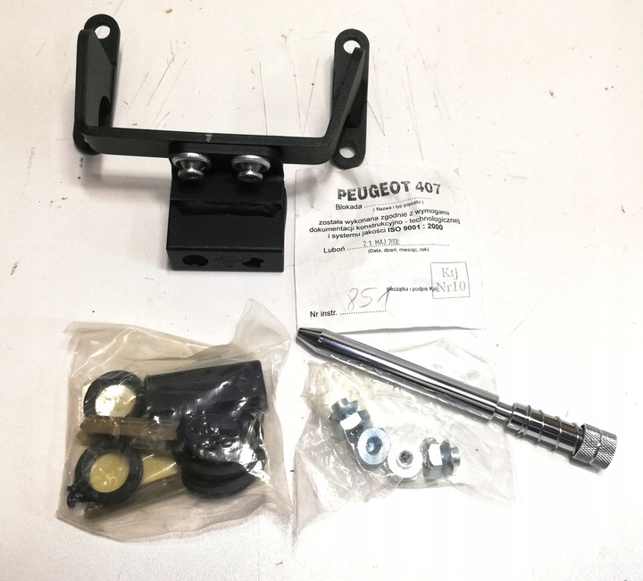 BLOQUE CAJAS BEAR LOCK PEUGEOT 407 5 I 6 DE TRANSMISIÓN 851 