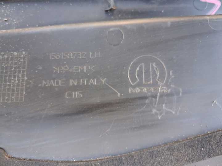 DOUBLURE DE PASSAGE DE ROUE ENSEMBLE GAUCHE DROIT ALFA ROMEO TONALE 156158732 156158733