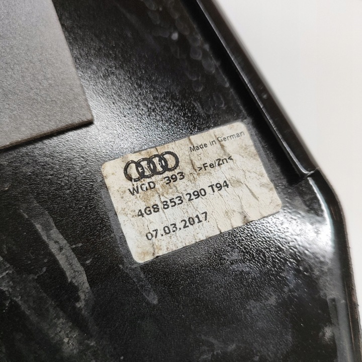 AUDI A7 S7 4G 2017 DROITE CÔTÉ MOULURE JOINT D'ÉTANCHÉITÉ VITRES PORTES