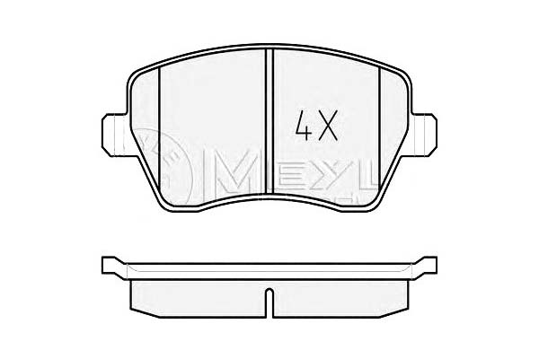 ZAPATAS DE FRENADO RENAULT P. CLIO 05-/KANGOO 08- RUEDAS 14/SWIFT/MICRA/NOTE/DB CITA 