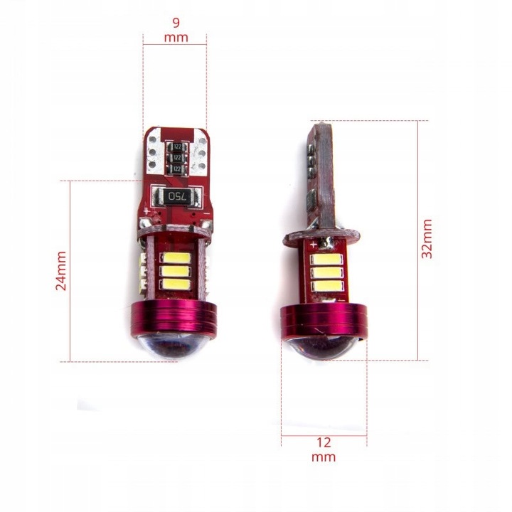 COLOR CLARO W5W DIODO LUMINOSO LED 15DIOD LENTES MITSUBISHI LANCER 8 