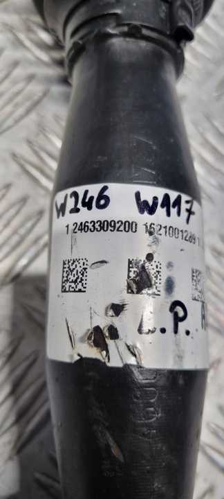 MERCEDES W246 W117 W156 DEMI-ARBRE GAUCHE GAUCHE AVANT AVANT A2463309200