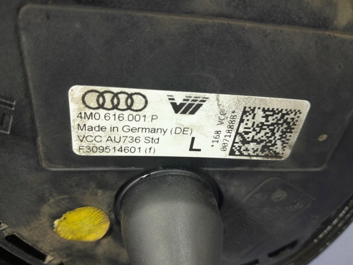 AUDI Q7 II 4M COUSSIN SOUFFLET SUSPENSIONS ARRIÈRE ARRIÈRE GAUCHE 4M0616001P