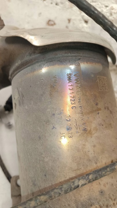 AUDI A3 8Y 2023 FILTRE PARTICULES DURES CATALYSEUR FAP FAP