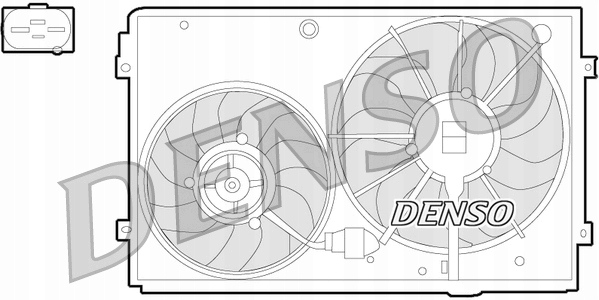 DER32011 VENTILADOR DEL RADIADOR VAG 