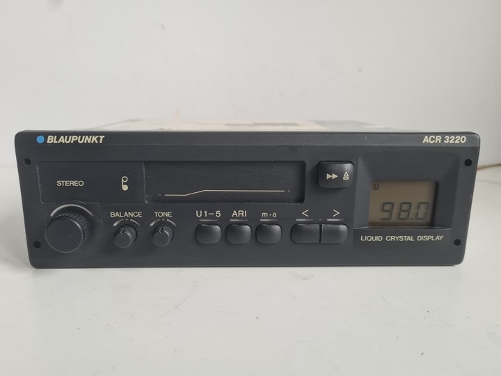 RADIO BLAUPUNKT ACR3220 MERCEDES W202 W208 W210 SLK CLK 190 W124 