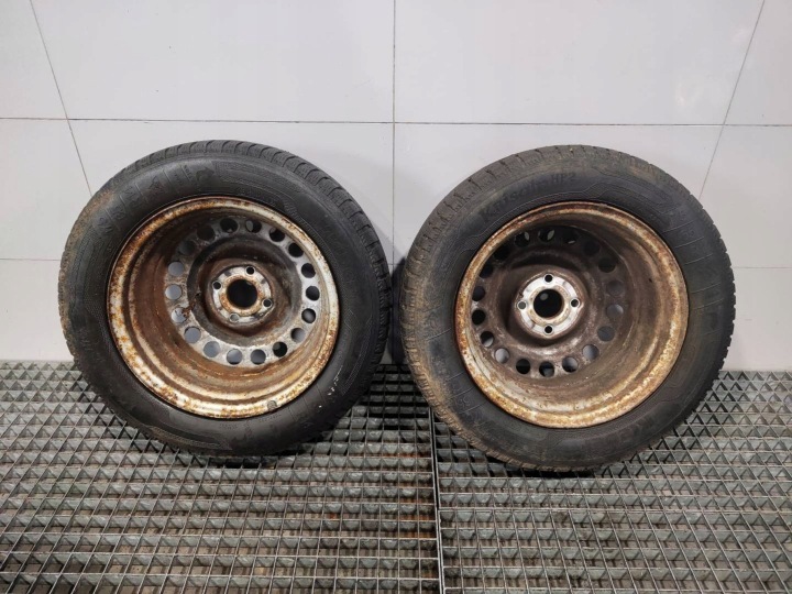 4X ROUES JANTES ACIER R14 ET49 4X100 ENSEMBLE OPEL CORSA COMBO B 2140119