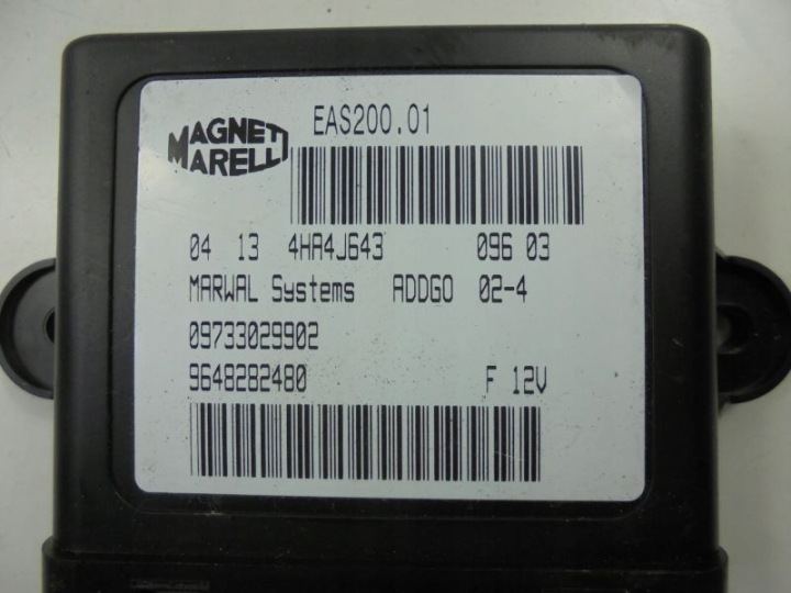 PEUGEOT 307 02-05 RELAIS MODULE 9648282480