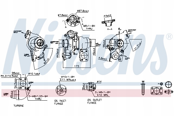 TURBOCOMPRESSEUR NEUF AVEC ENSEMBLE USZCZE 93061 NIS