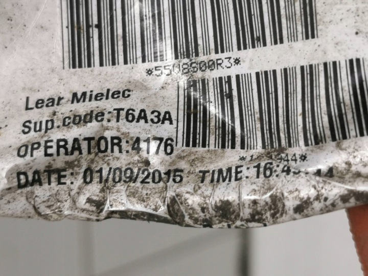 2016 VOLVO V40 CHÂSSIS ARRIÈRE 31314457AE
