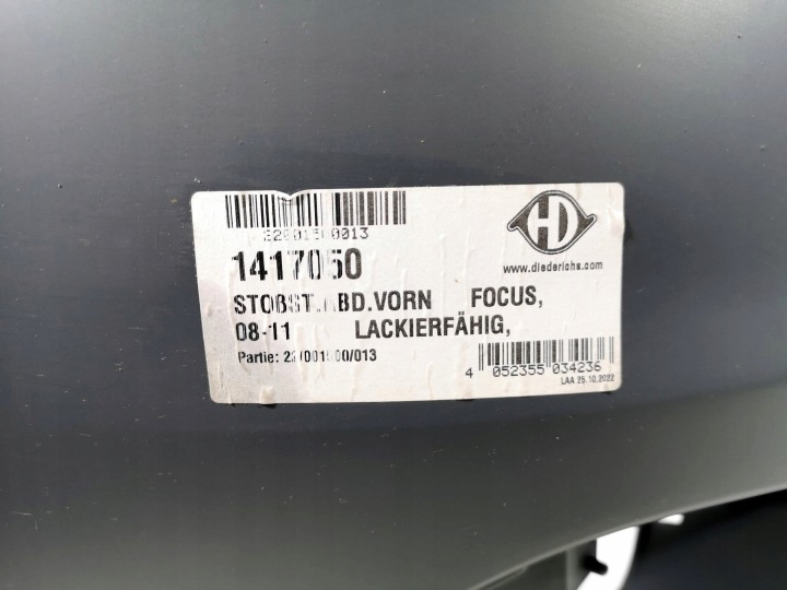 PARE-CHOCS AVANT AVANT FORD FOCUS II 08-10 1417050 1496278 1497604