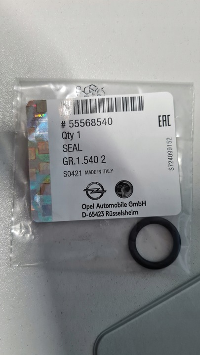 OPEL CON 55568540 FORRO DEL RADIADOR ACEITES TOMADOR 