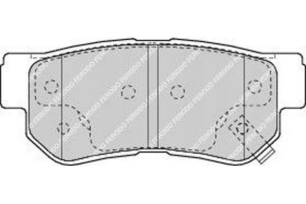FERODO PLAQUETTES FREIN FDB1606