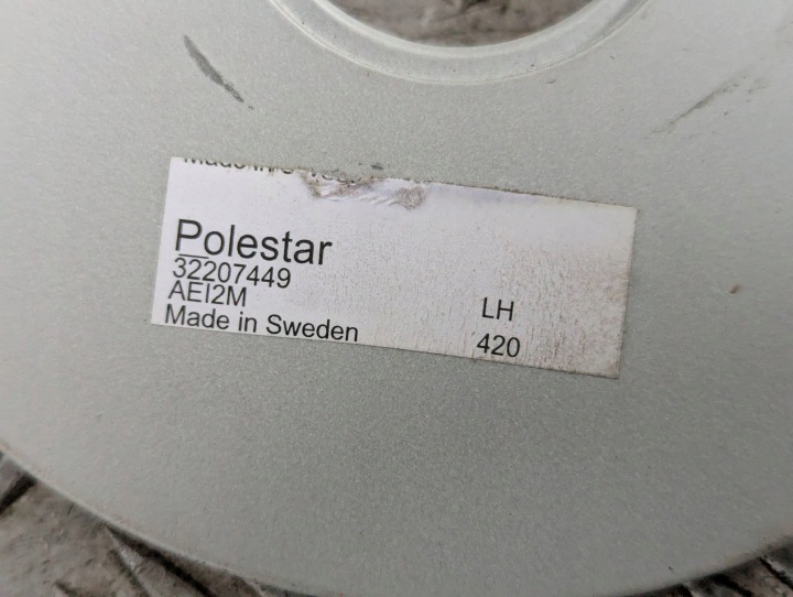 VOLVO V60 II S60 III 2019-2025 2.0 T8 ENTRETOISE AVANT POLESTAR