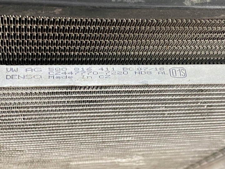 RADIATEUR CLIMATISATION VW SKODA AUDI SEAT GOLF