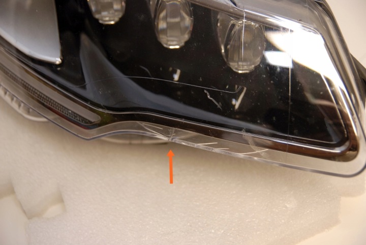 PHARE DROITE PROJECTEUR CITROEN DS3 16- LIFT XÉNON LED