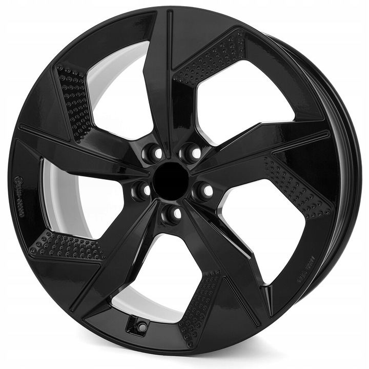 4× DISC ALUMINIUM DEZENT DEZ19TOBLACK7,5E32B 7.5