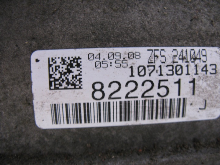 BOÎTE DE VITESSES AUTOMATE 7592522 BMW E60 E90 E91 2.0 N43 170KM 1071301143