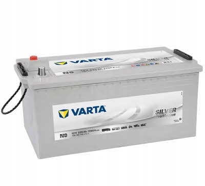 VARTA SILVER 225AH 1150A N9 MOZLIWY TRANSPORTE ADICIONAL MONTAJE 