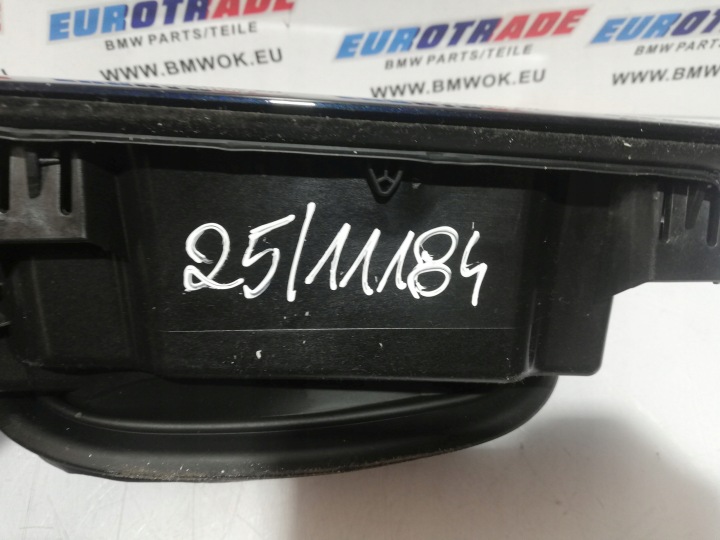 BMW X5 G05 LCI PROTECTION GOULOTTE DE REMPLISSAGE CARBURANTS DIESEL ADBLUE CARBONE SCHWARZ 7440021
