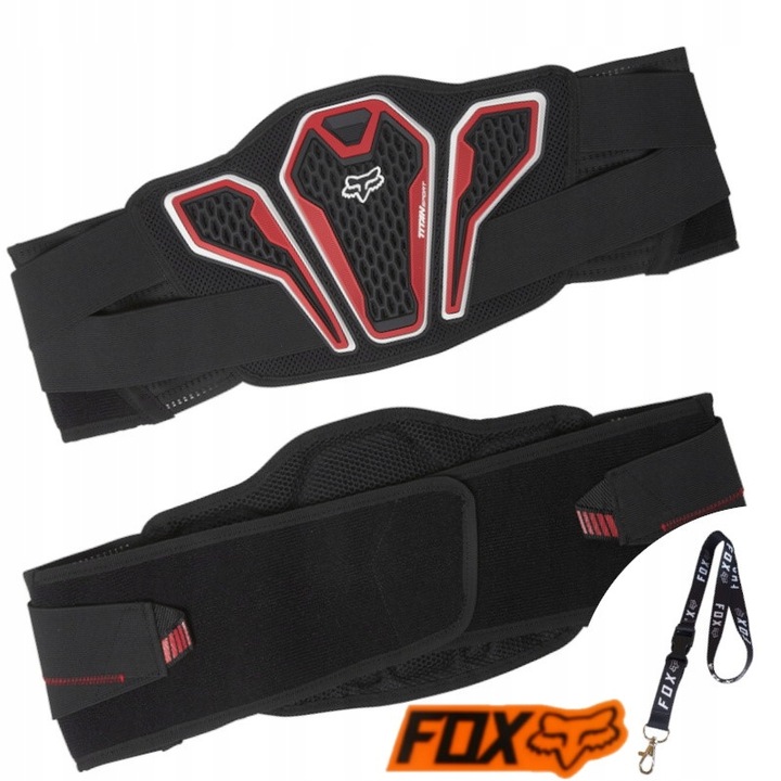 PAS NERKOWY CON OCHRANIACZAMI FOX TITAN SPORT XXL 