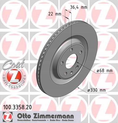 DISCOS ZAPATAS ZIMMERMANN DELANTEROS+TRASEROS AUDI A6 C7 345MM 