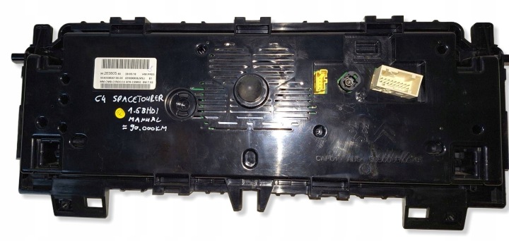MONITEUR COMPTEUR ÉCRAN TABLEAU DE BORD CITROEN C4 PICASSO SPACETOURER 9828380580