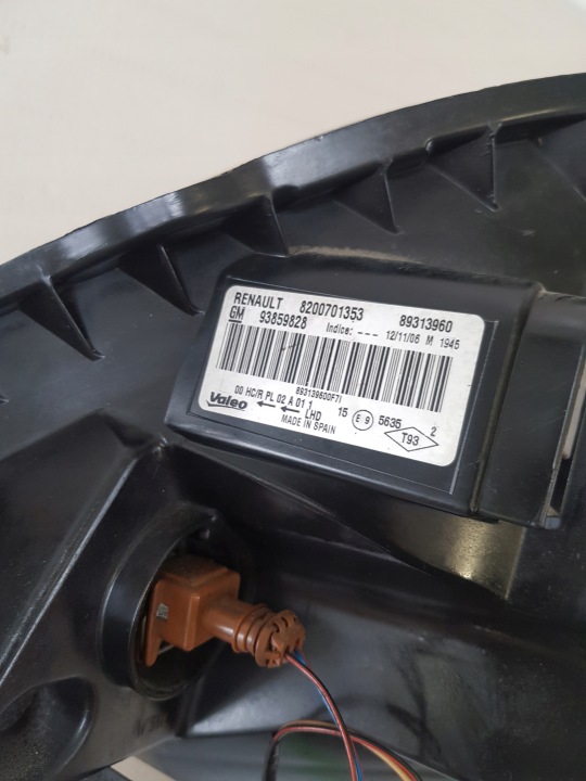 PHARE AVANT GAUCHE DROITE ENSEMBLE TRAFIC VIVARO PRIMASTAR 2007-2014