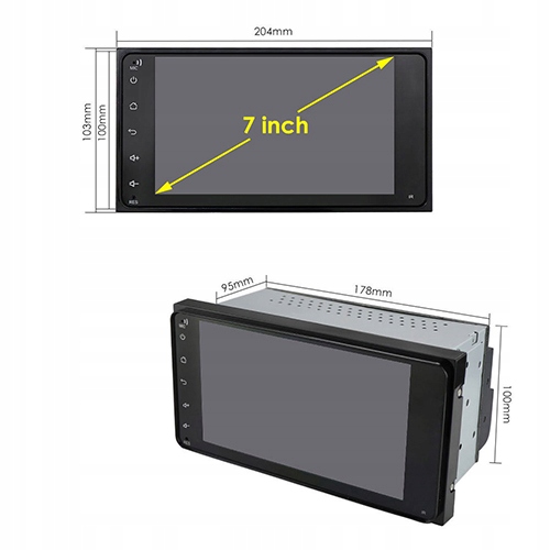 RADIO ANDROID TOYOTA RUN X DSP SIM CARPLAY 4/64GB 