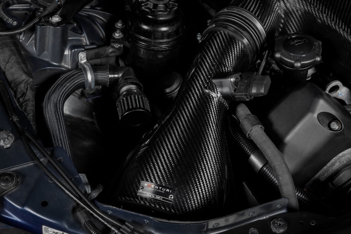 CONDUIT D'AIR EVENTURI BMW E60 M5 BMW E63 M6 NOIR CARBONE