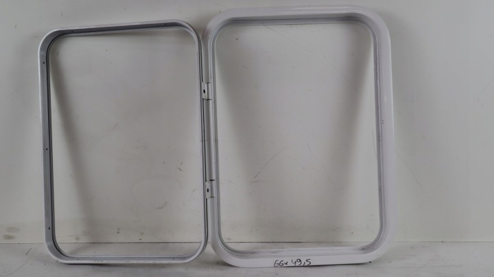 CAMPING-CAR REMORQUE DE CAMPING CHÂSSIS VITRES 66 CM X 49 CM