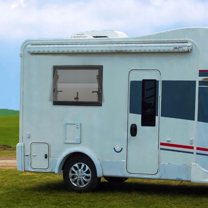 VITRE VERS REMORQUES DE CAMPING CAMPING-CAR VITRE WYCHYLNE 60*45CM