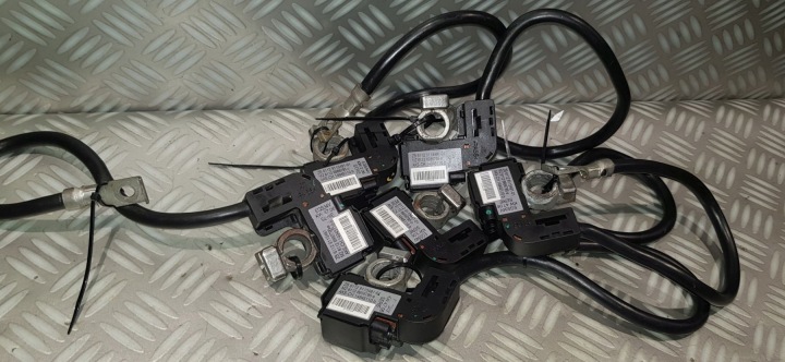 BMW 5 E60 LCI E61 LIFT SERRE-CÂBLE MOINS FIL IBS NÉGATIVE BATTERIE 9115491