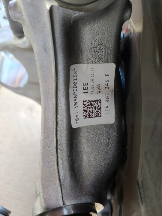 VW ID4 ID5 ID7 Q4 E-TRON SKOD ENYAQ 4X4 1EA407257J ROTULE DE DIRECTION COMPLÈTE GAUCHE