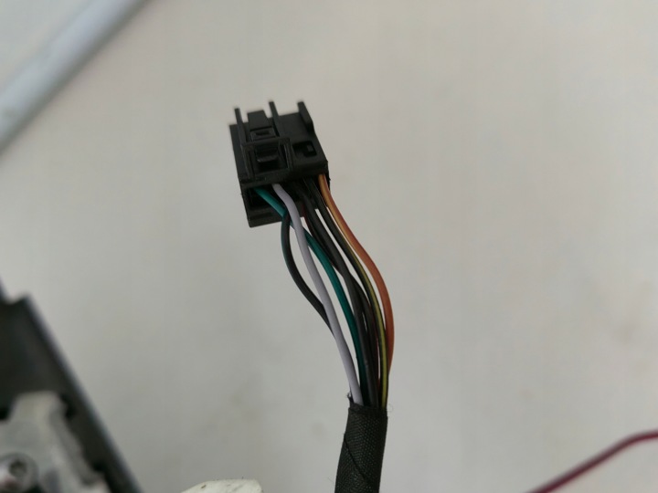MERCEDES W205 RÉTROVISEUR GAUCHE EUROPE 7PIN ANTENNE 890