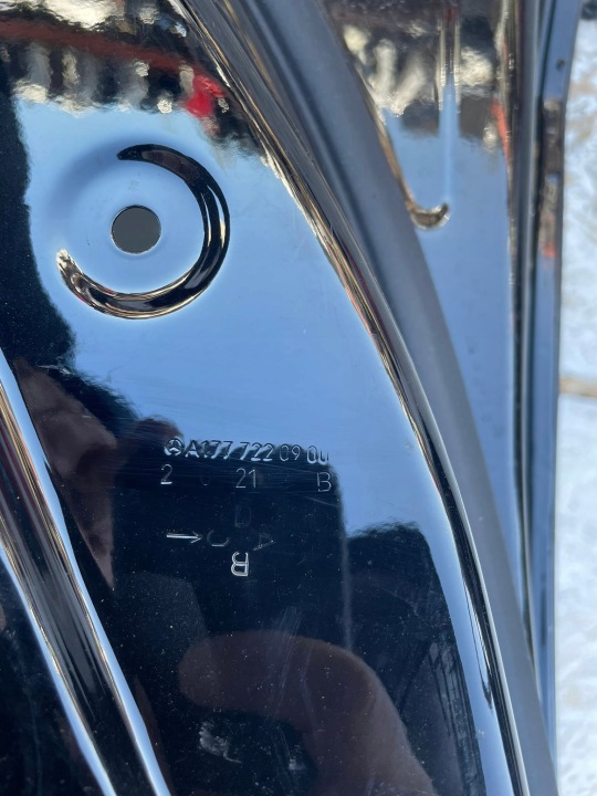 MERCEDES A-KLASA W177 A177 PORTES GAUCHE AVANT