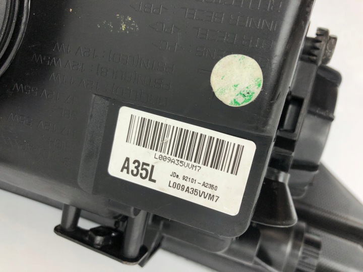 PROJECTEUR KIA PRO'CEED II CEED GT AVANT DROIT GAUCHE ORDINAIRE LED