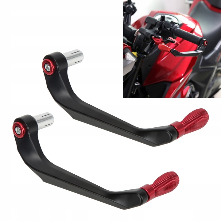 TAPONES AGARRADEROS MOTOCYKLOWYCH ROJO 