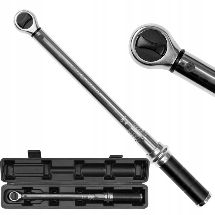 YATO CLÉ DYNAMOMETRYCZNY 1/2″ 20-100NM 420-440 MM COFFRE DE RANGEMENT YT-07741