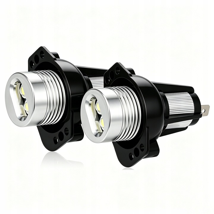AMPOULES SEGMENTS ROULEMENT EYES MARKER MARKERY LED 12W VERS BMW 3 E90 E91 2PCS 6000K