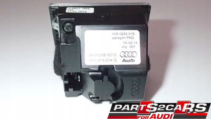 HORLOGE CONSOLES LIFT AUDI A8 D4 4H 4H0919204Q
