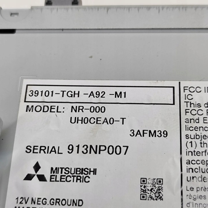 RADIO AVEC NAVIGATION HONDA CIVIC X BERLINE COMPACTE (FC_, FK) 39101TGHA92M1 27292640