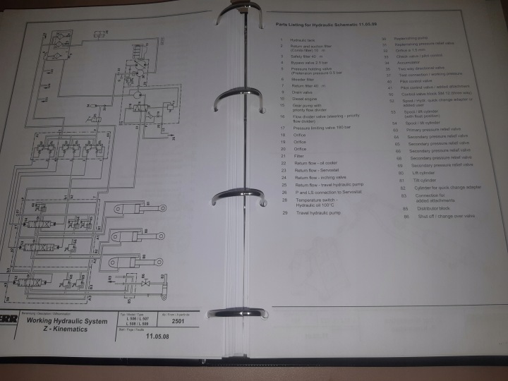 LIEBHERR L544 L554 L564 L574 ZF INSTRUCTION MANUEL DE SERVICE RÉPARATION